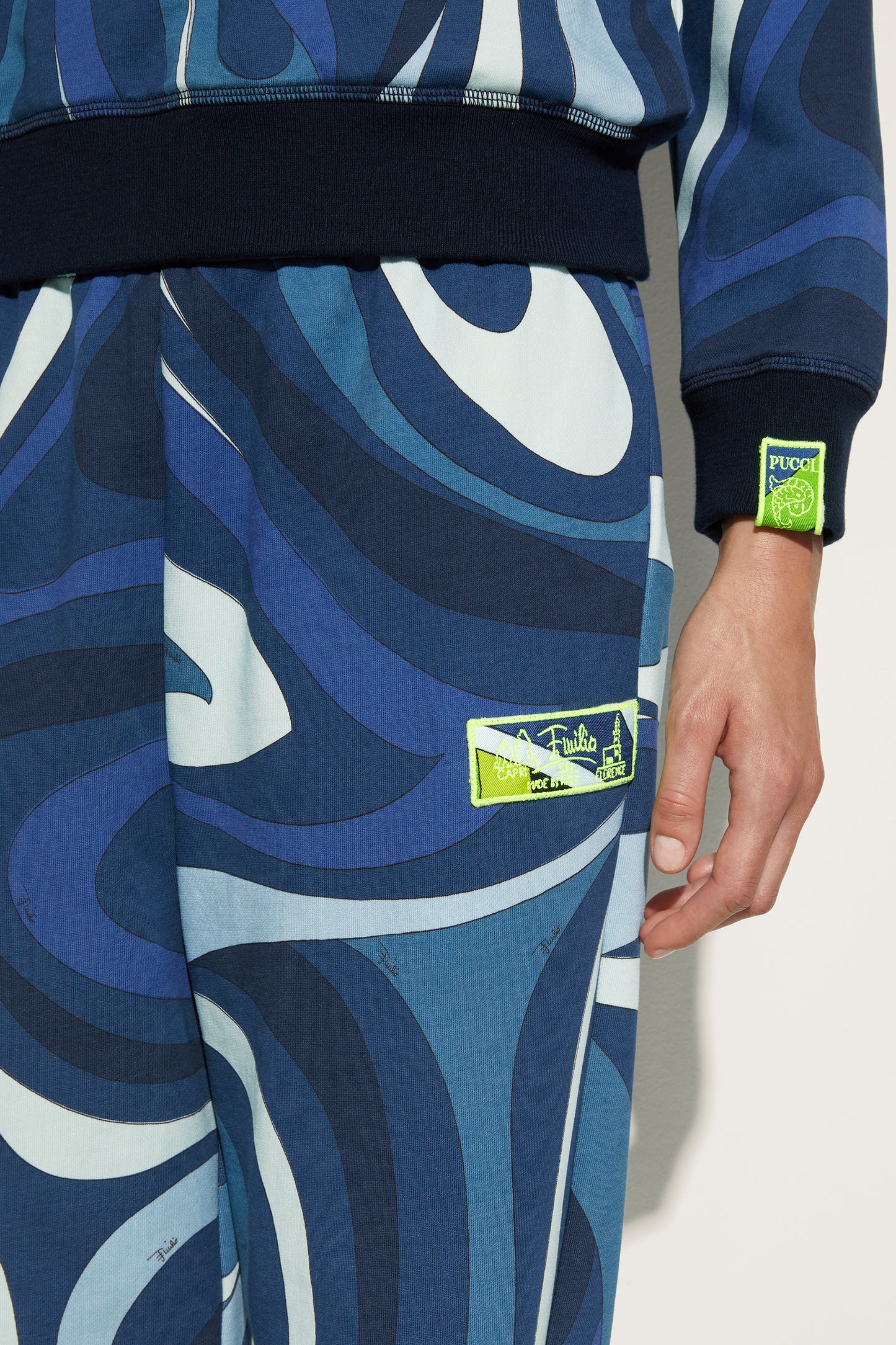 Fleece Joggers View 5 - Pucci