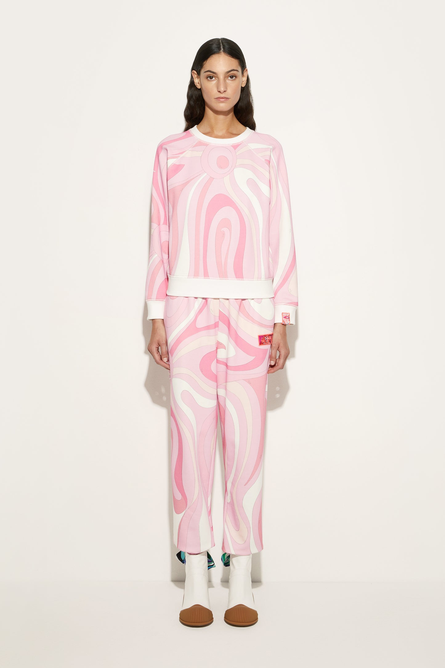 Fleece Joggers View 2 - Pucci