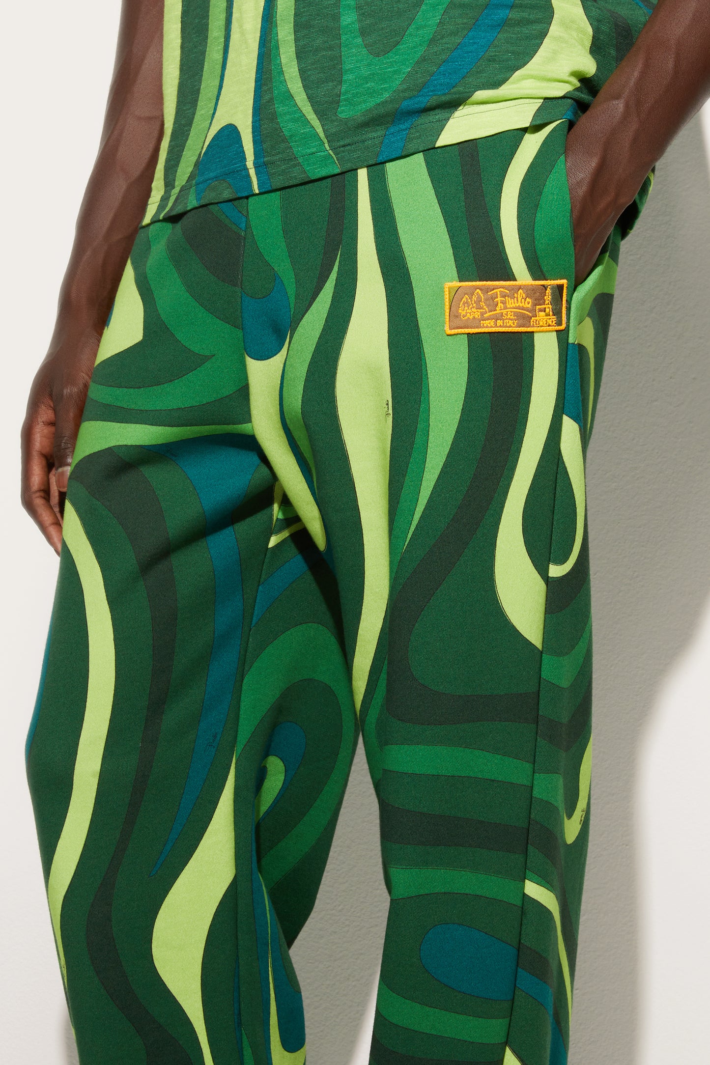 Fleece Joggers View 5 - Pucci