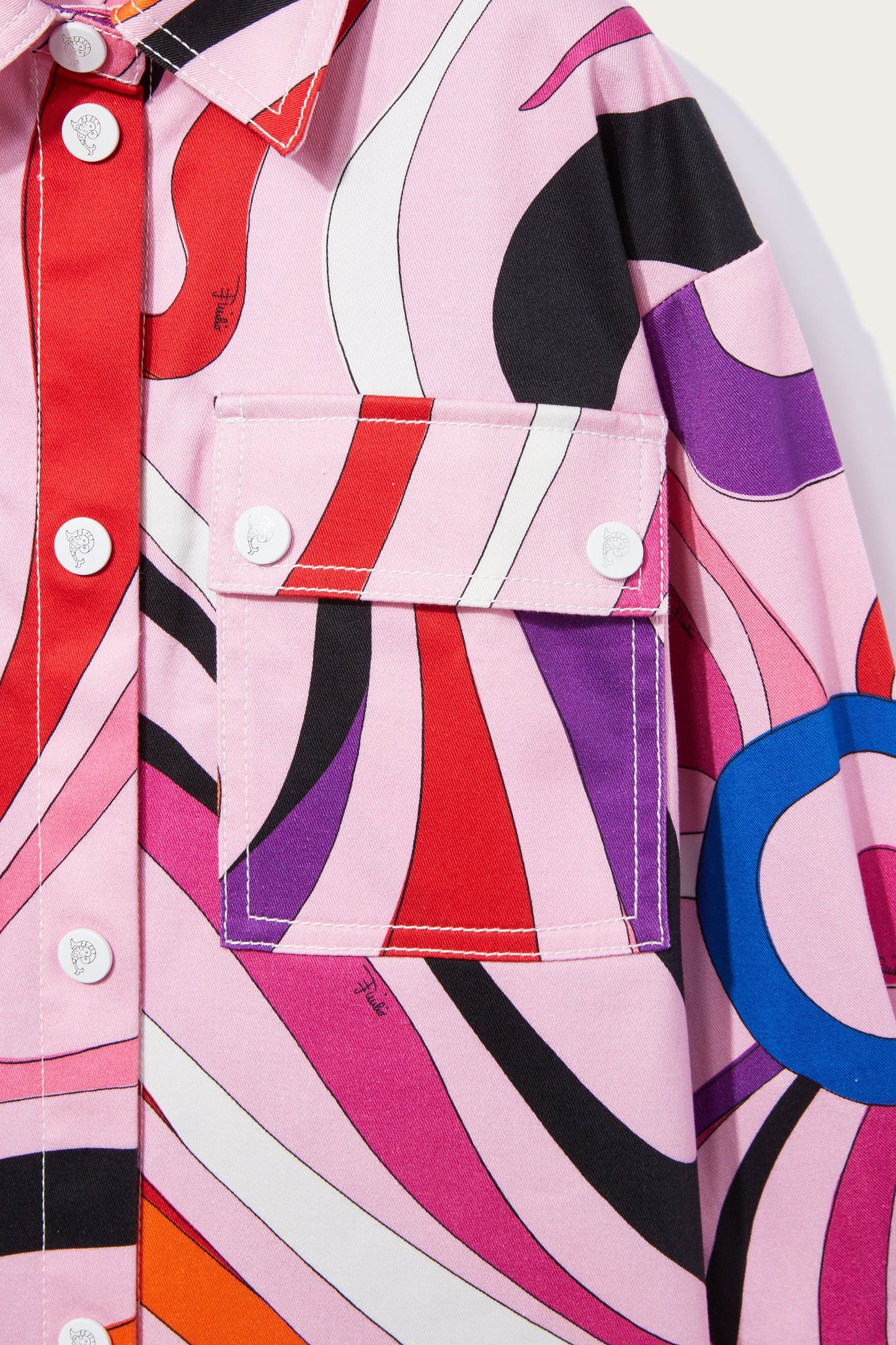 Marmo-Print Dress View 3 - Pucci