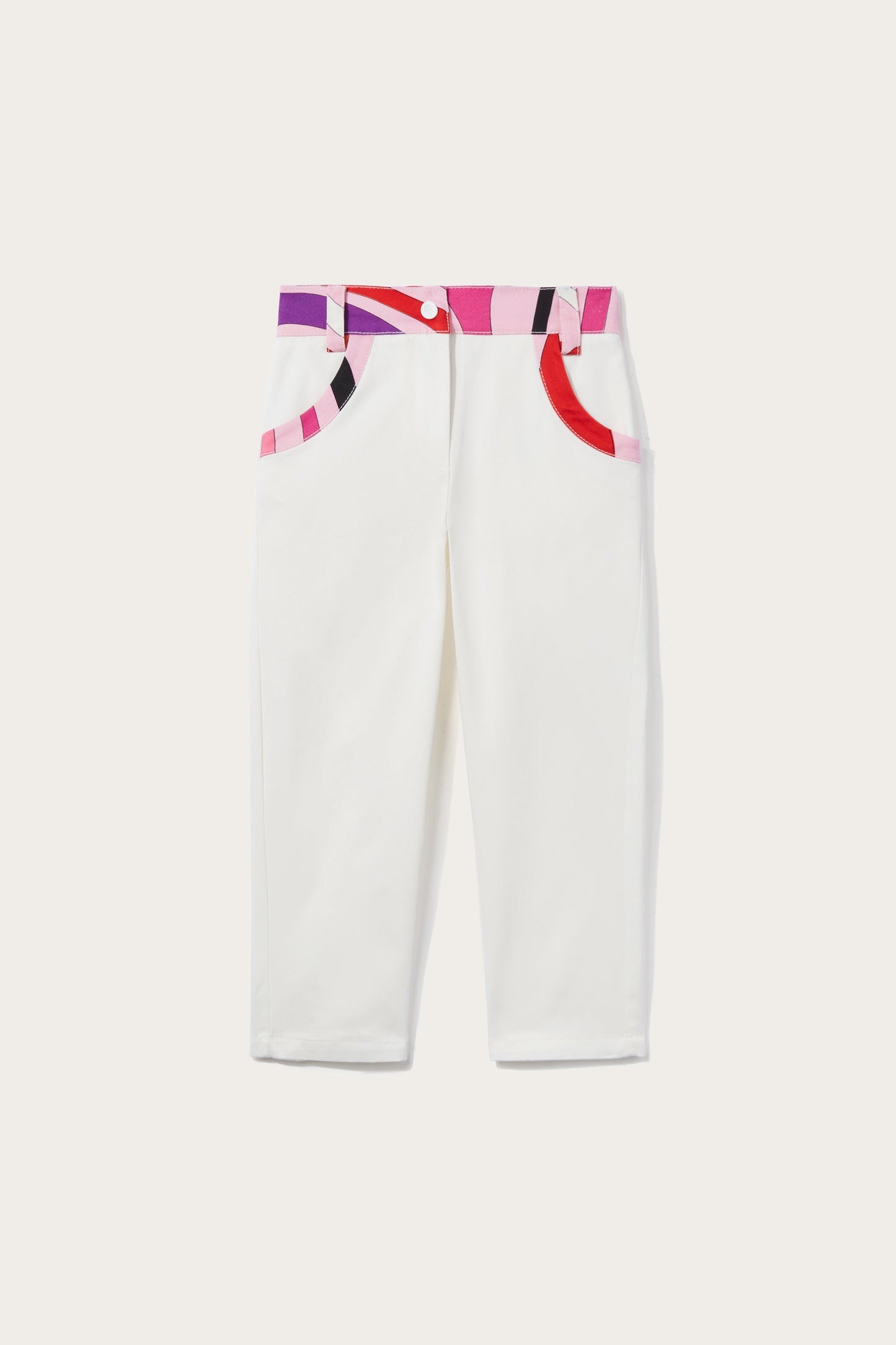 Marmo-Print Trousers View 1 - Pucci