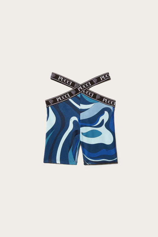 Marmo-Print Shorts View 1 - Pucci