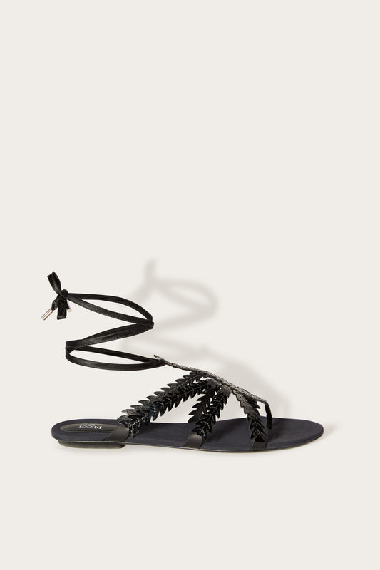 Feather-Embellished Sandals View 1 - Pucci