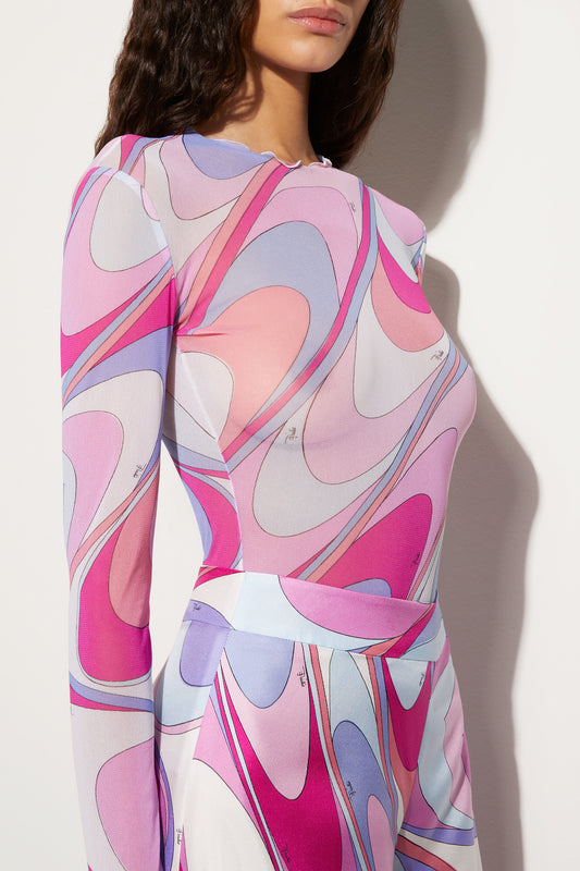 Onde-Print Top View 5 - Pucci