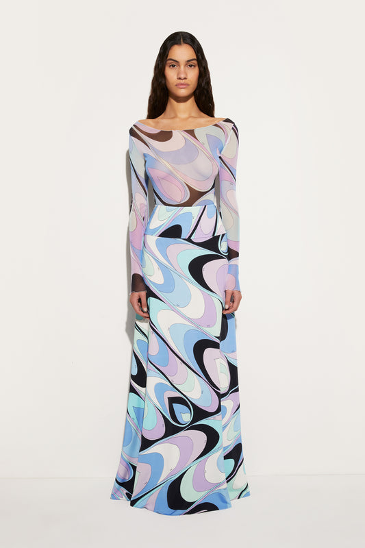 Onde-Print Top View 2 - Pucci