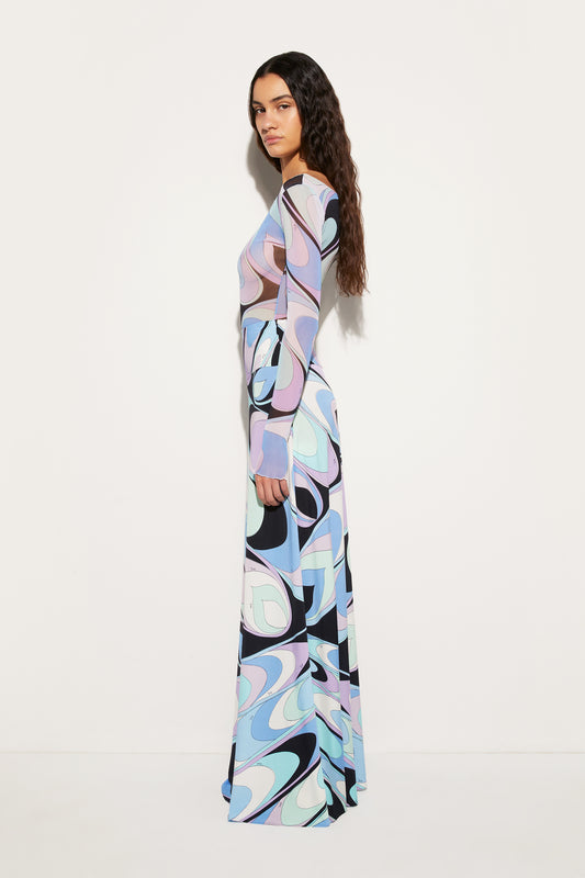 Onde-Print Top View 3 - Pucci