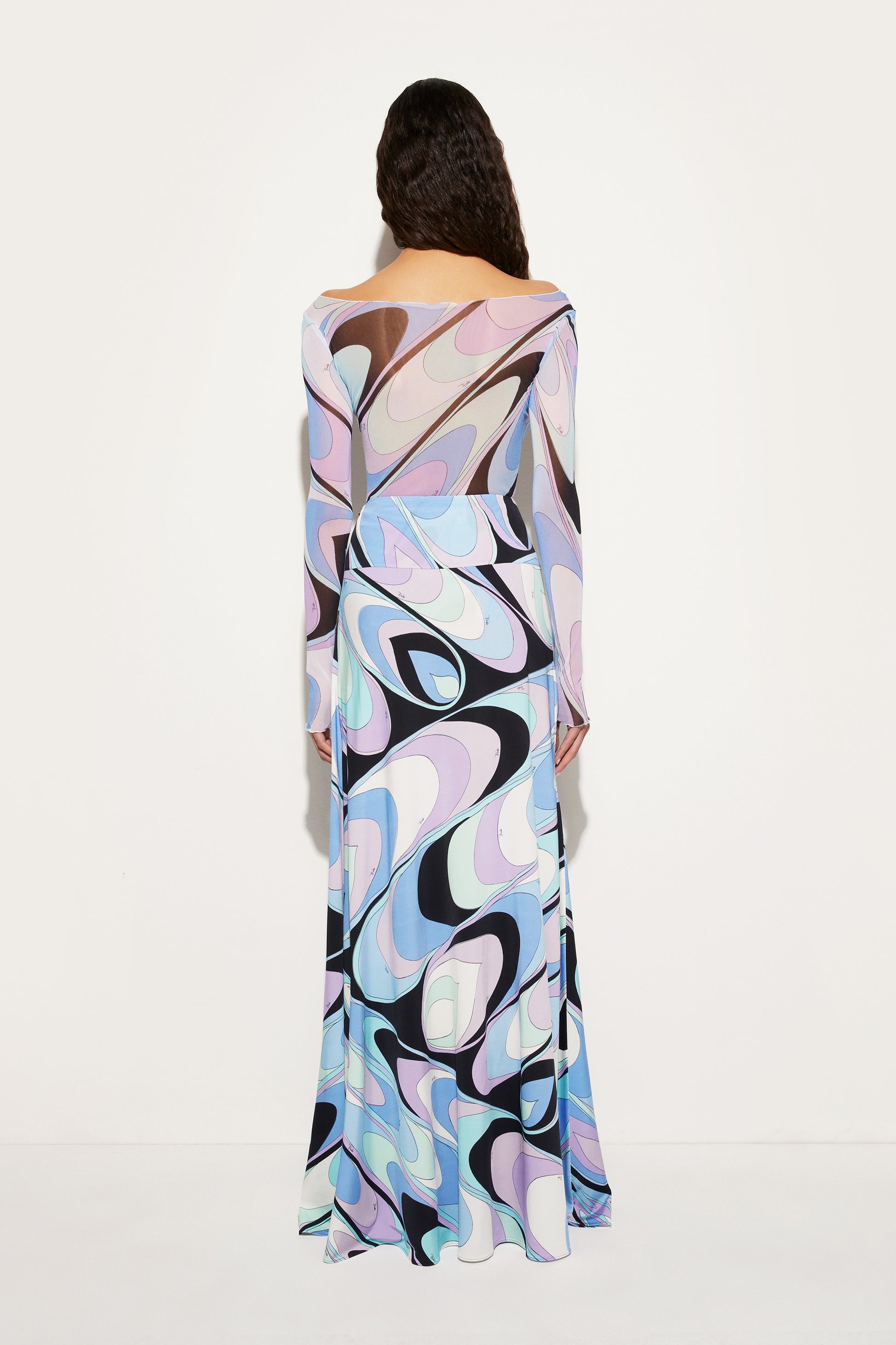 Onde-Print Top View 4 - Pucci