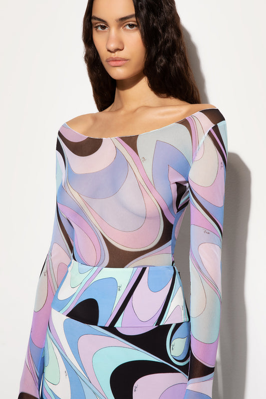 Onde-Print Top View 5 - Pucci