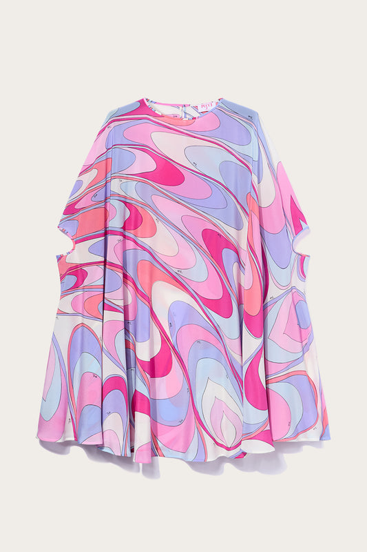 Onde -Print Silk Kaftan View 1 - Pucci
