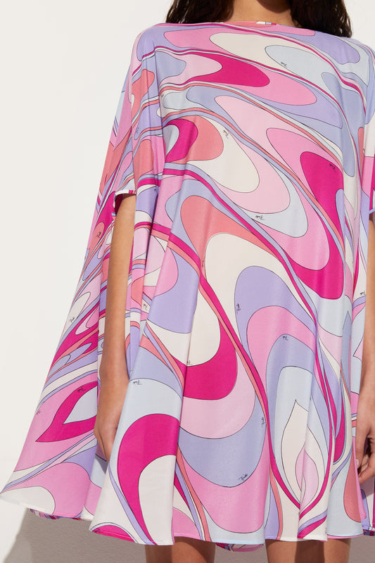 Onde -Print Silk Kaftan View 5 - Pucci
