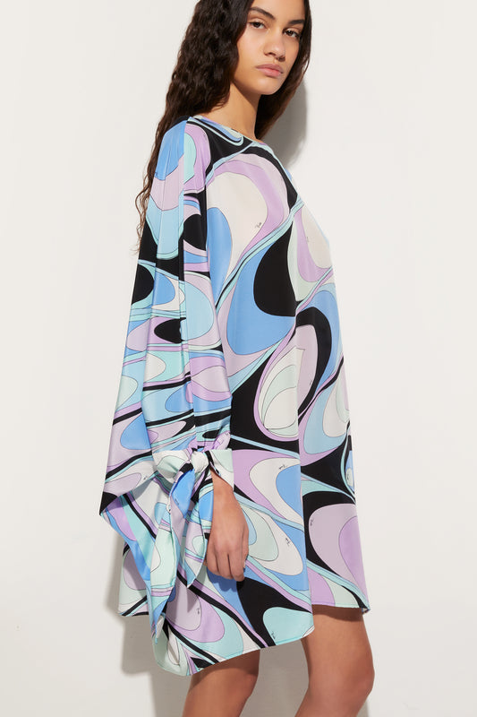 Onde -Print Silk Kaftan View 5 - Pucci