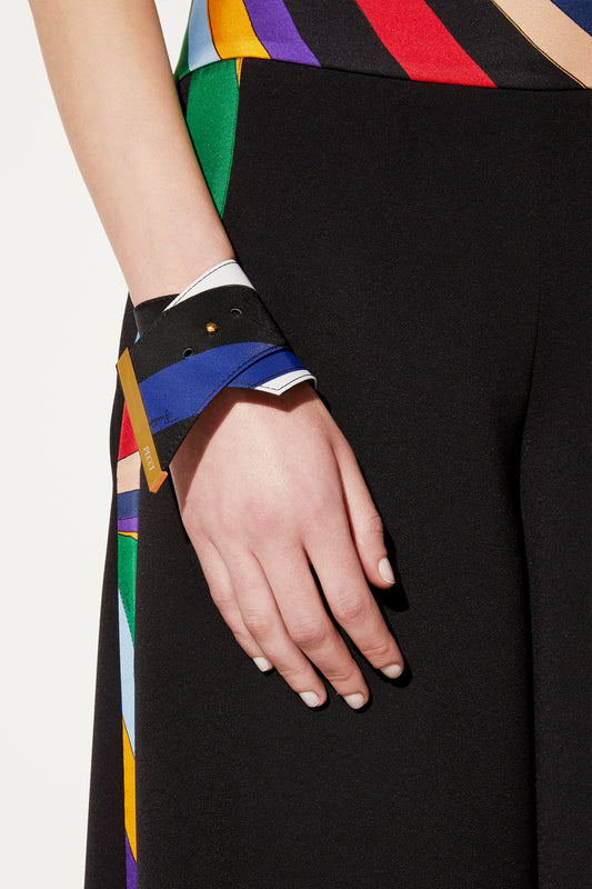 Iride-Print Foulard Bracelet View 2 - Pucci