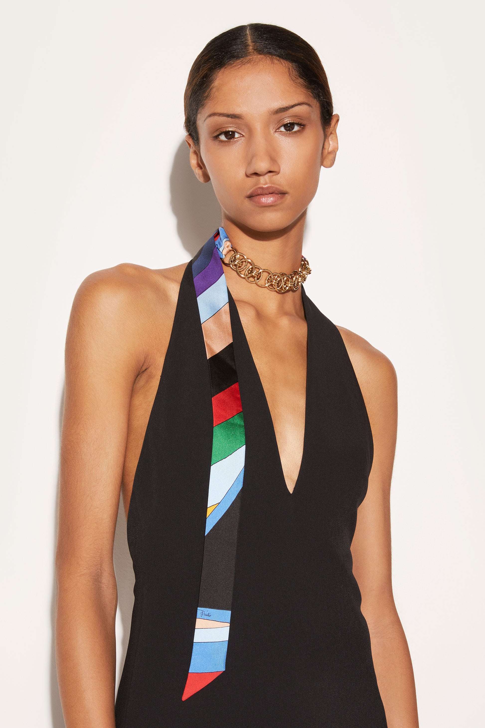 Iride-Print Chain Necklace View 2 - Pucci