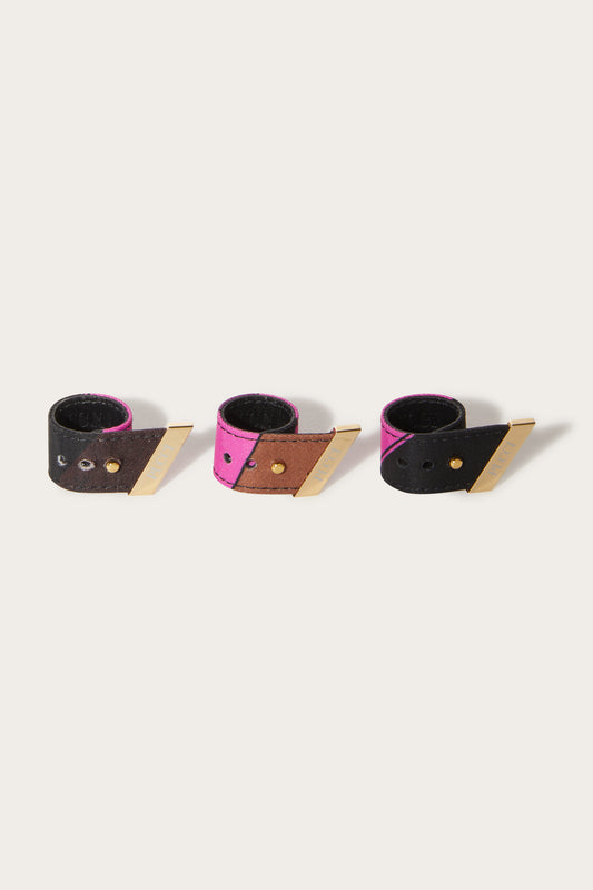 Iride-Print Foulard Ring Set View 1 - Pucci