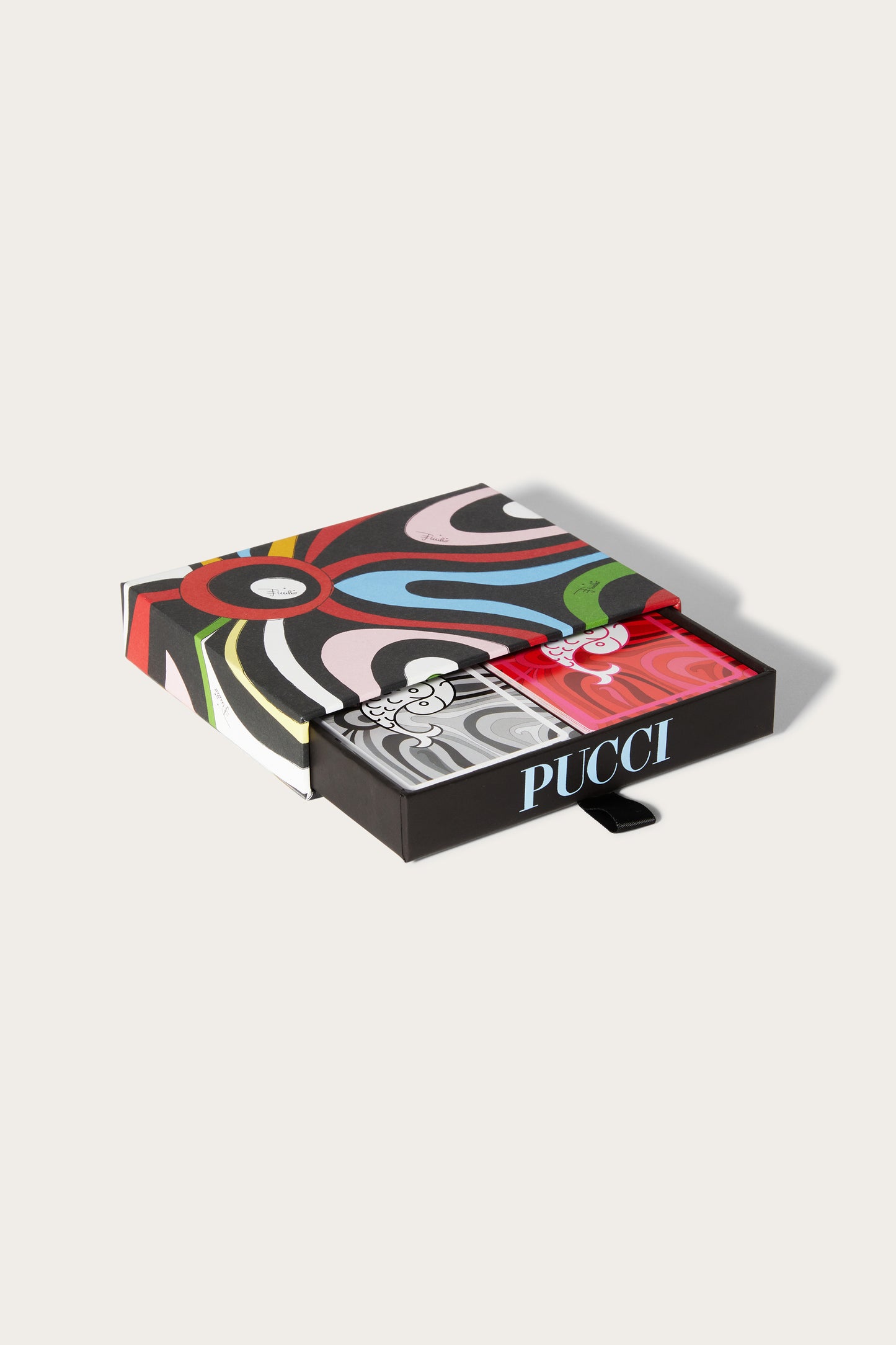 Marmo-Print Playing Cards View 1 - Pucci