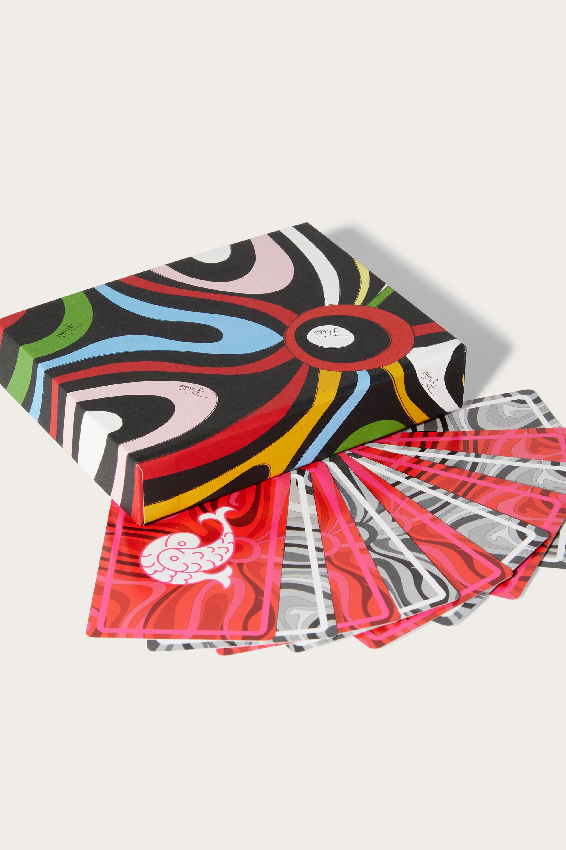 Marmo-Print Playing Cards View 2 - Pucci