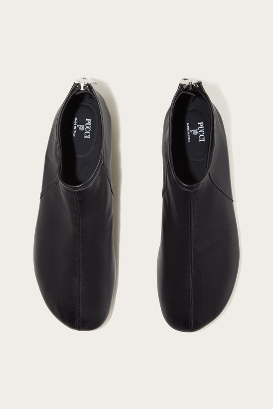 Leather Flat Shoes View 2 - Pucci