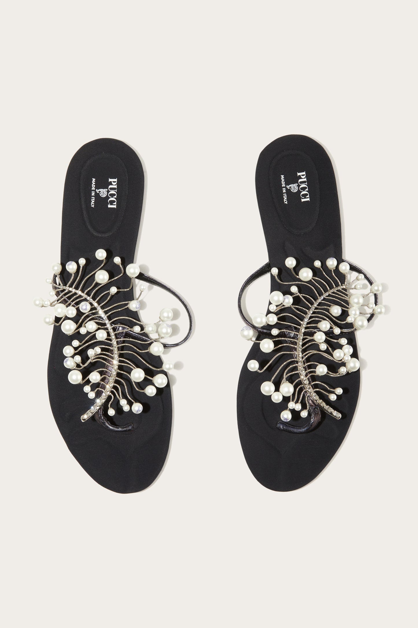 Embellished Sandals View 2 - Pucci