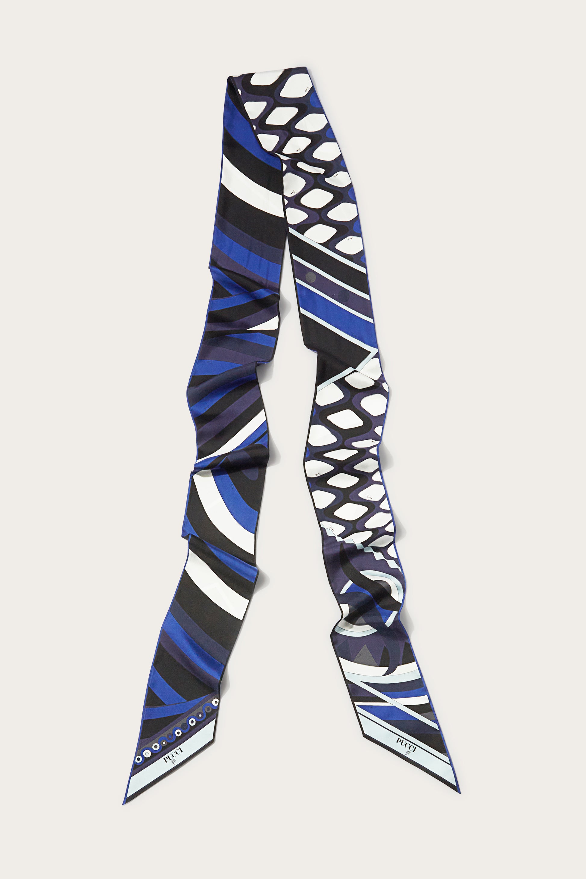 Iride And Vivara-Print Silk-Twill Maxi Scarf View 1 - Pucci