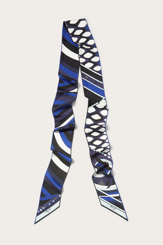 Iride And Vivara-Print Silk-Twill Maxi Scarf View 1 - Pucci