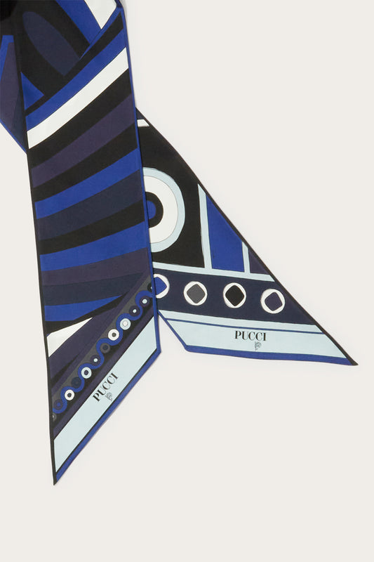 Iride And Vivara-Print Silk-Twill Maxi Scarf View 3 - Pucci
