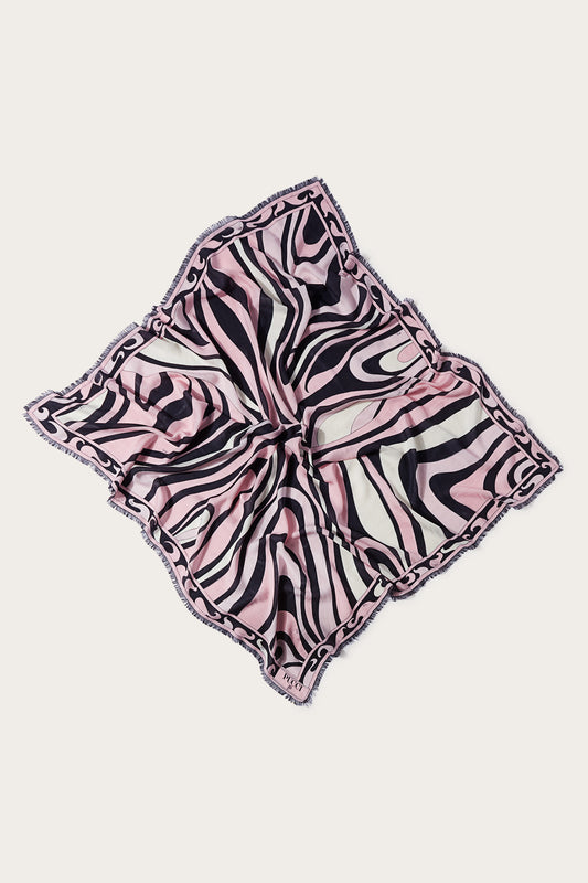 Marmo-Print Large Scarf View 1 - Pucci