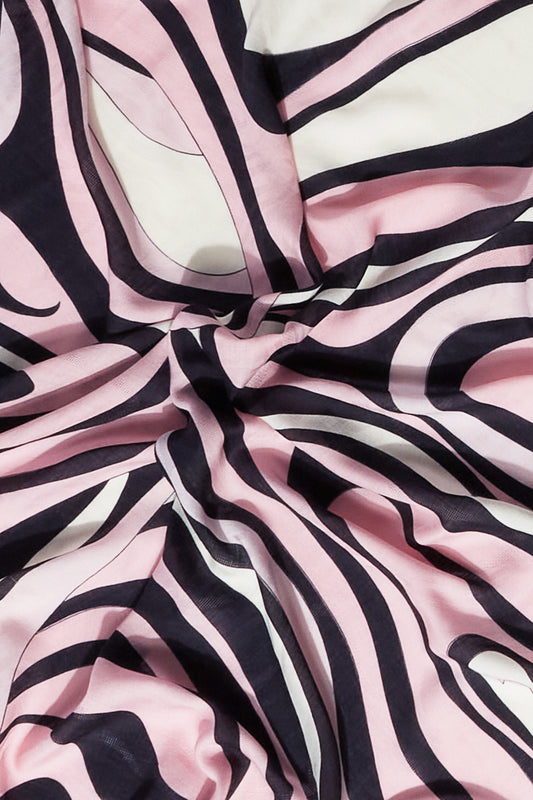 Marmo-Print Large Scarf View 3 - Pucci