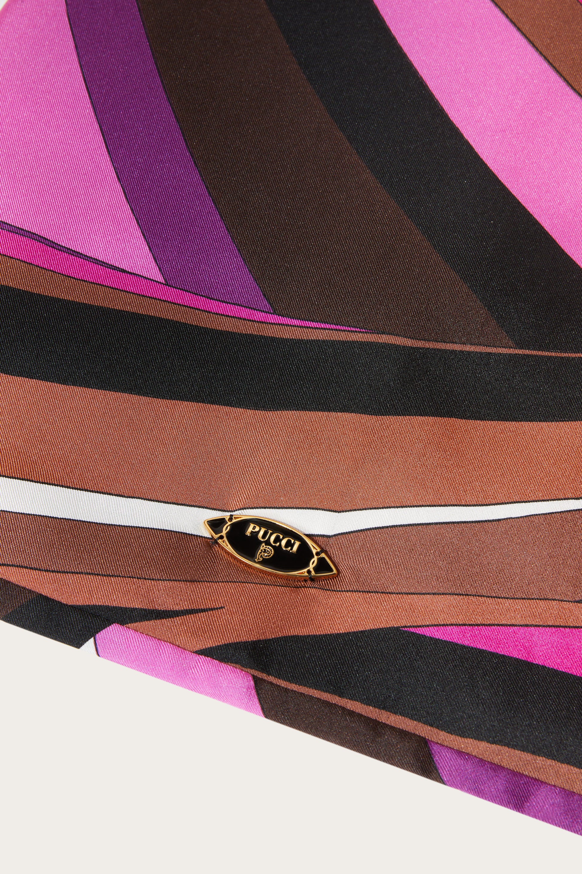 Iride-Print Silk-Twill Snood View 3 - Pucci
