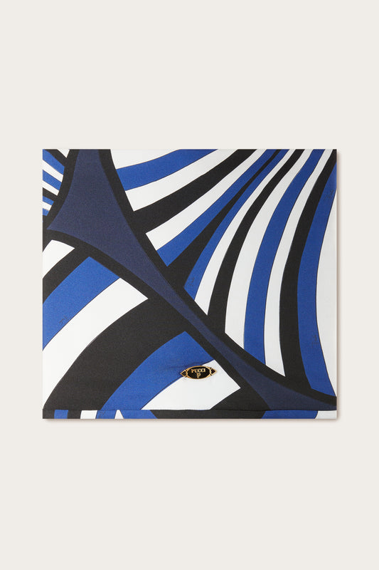Iride-Print Silk-Twill Snood View 1 - Pucci