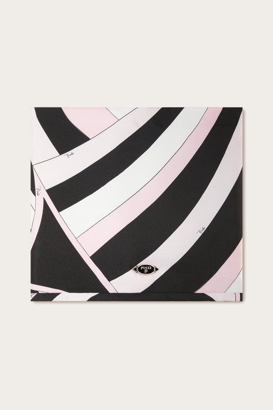 Iride-Print Silk-Twill Snood View 1 - Pucci