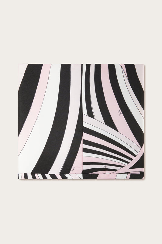 Iride-Print Silk-Twill Snood View 2 - Pucci