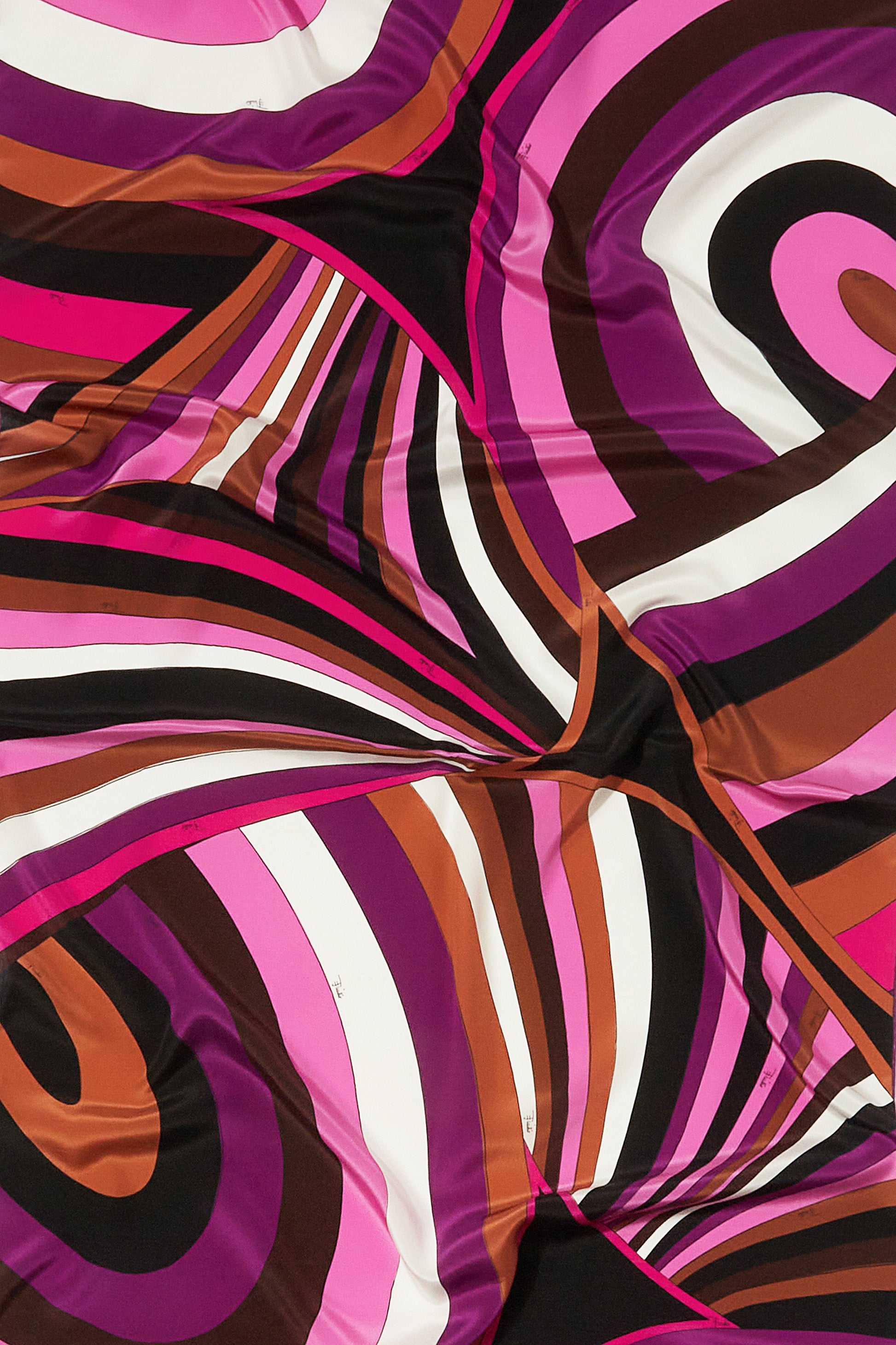 Iride-Print Silk Stole View 2 - Pucci