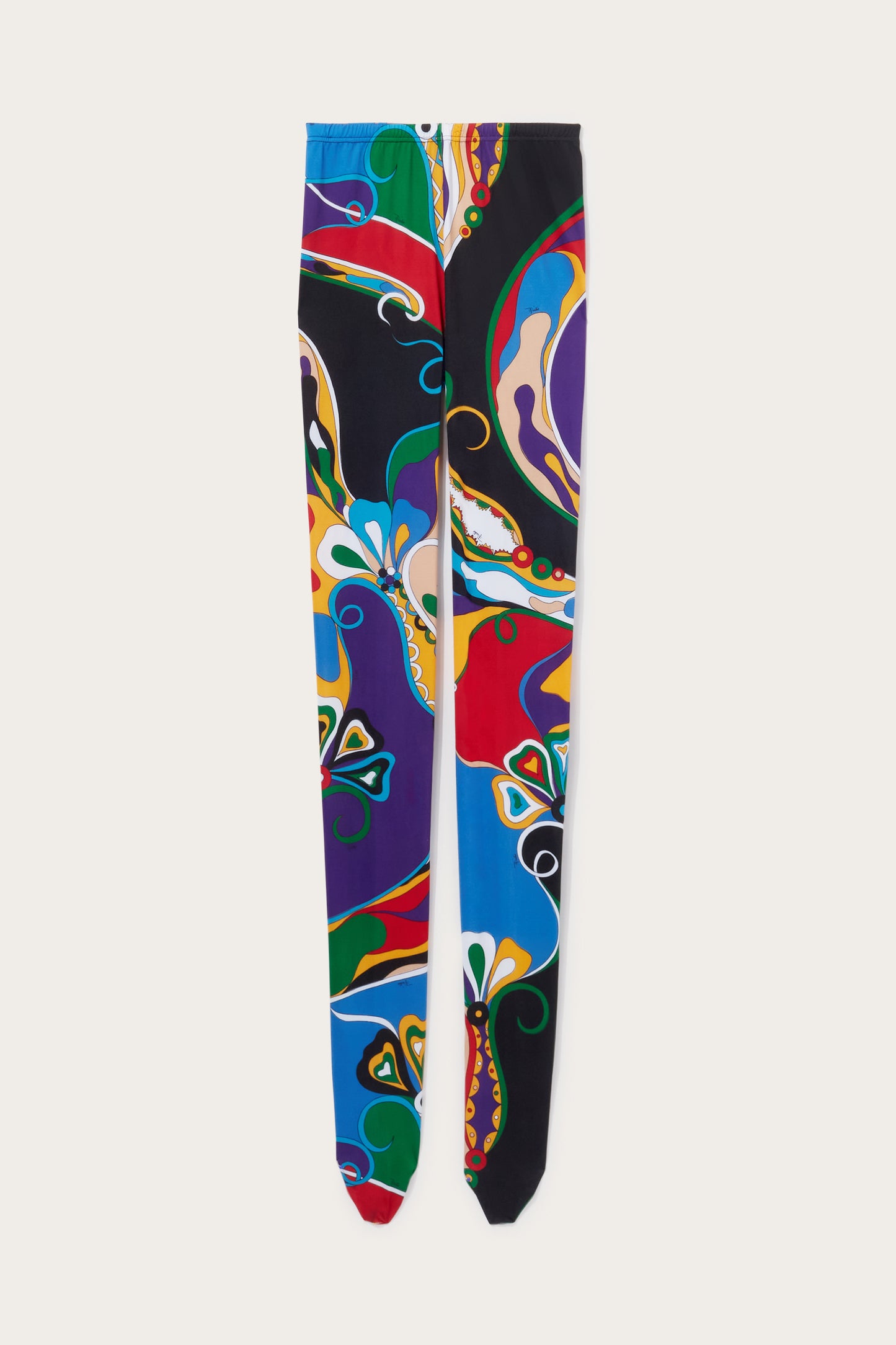 Orchidee-Print Tights View 1 - Pucci