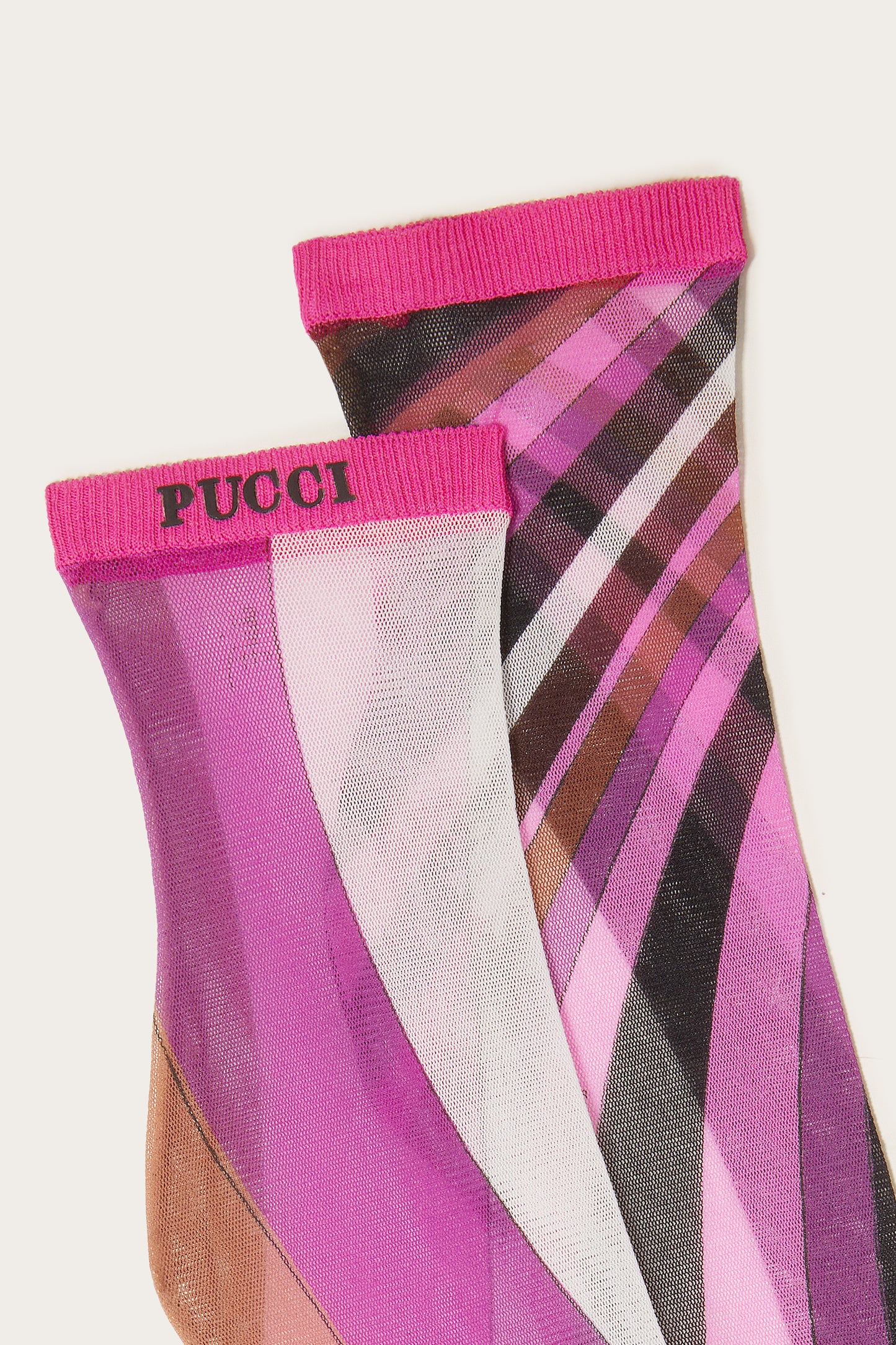 Iride-Print Socks View 3 - Pucci