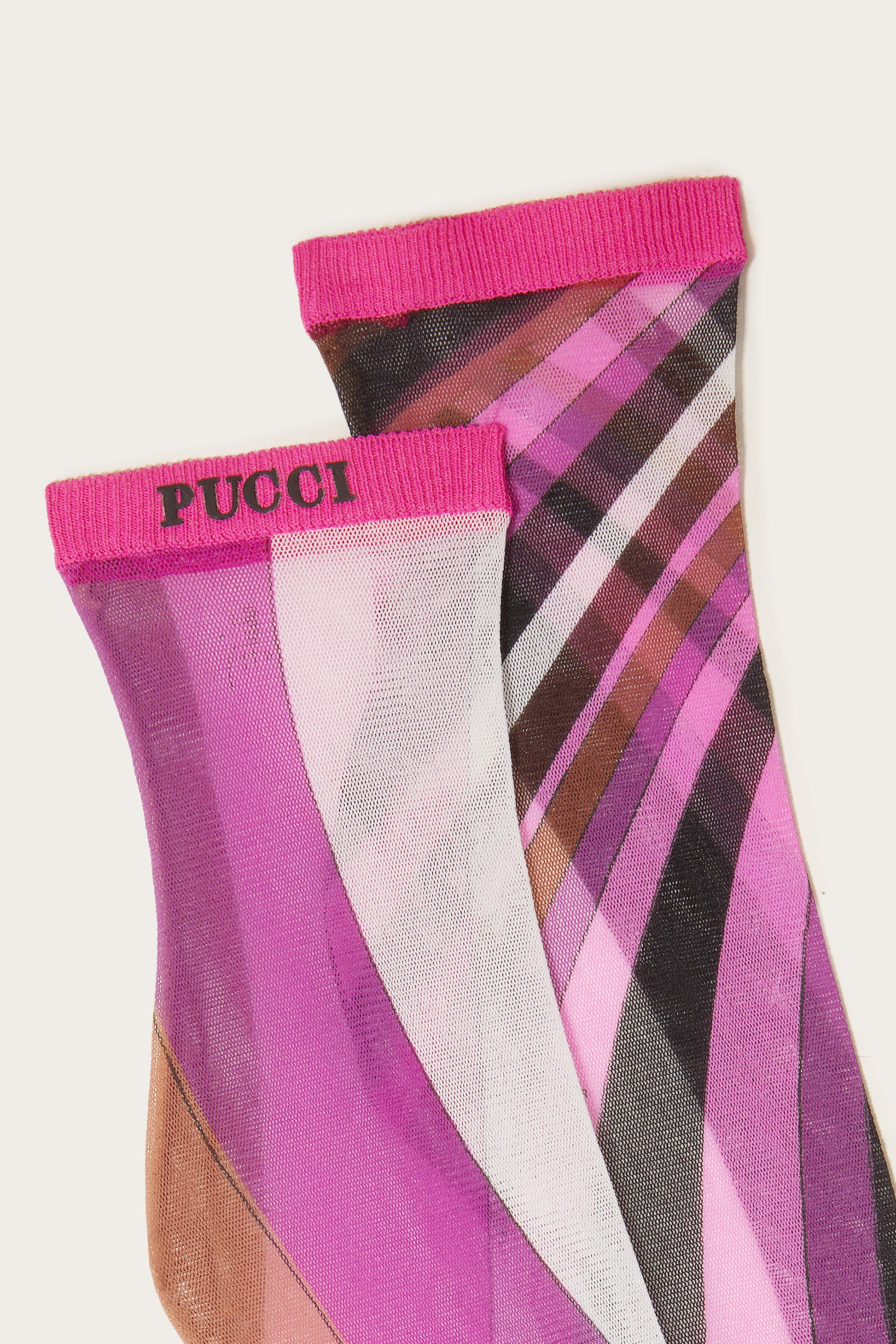 Iride-Print Socks View 3 - Pucci