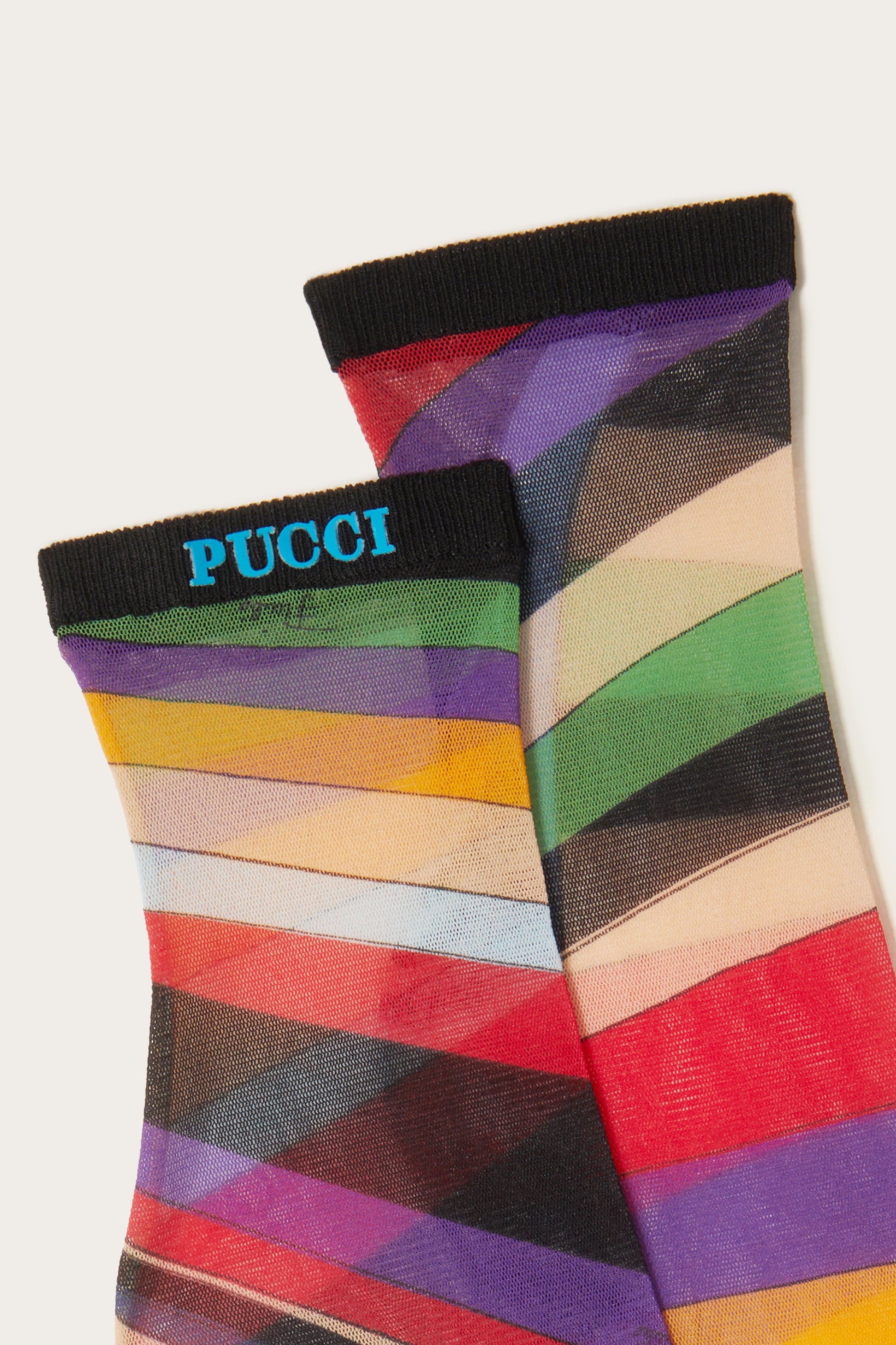 Iride-Print Socks View 3 - Pucci