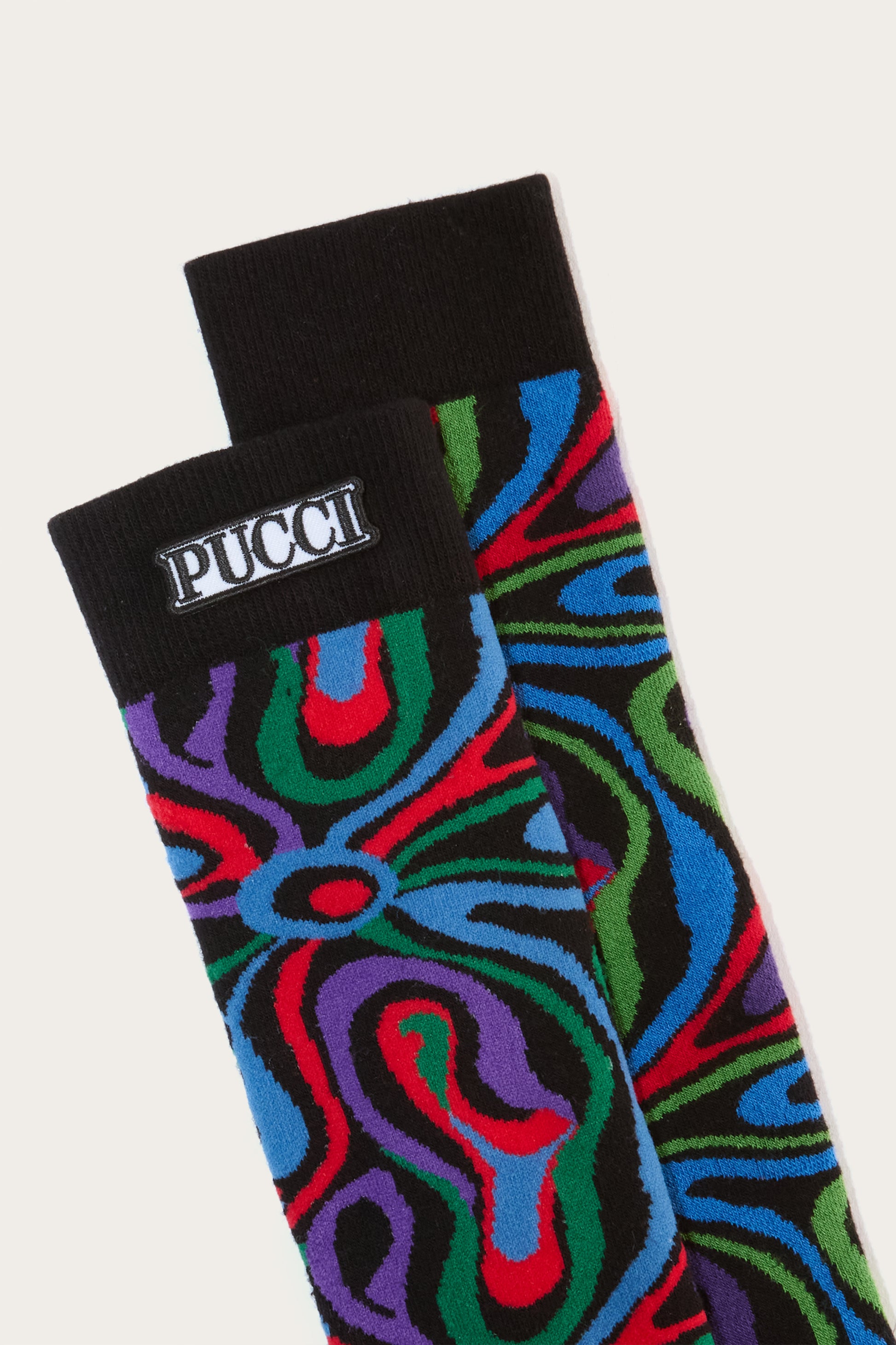 Marmo-Jacquard Socks View 2 - Pucci