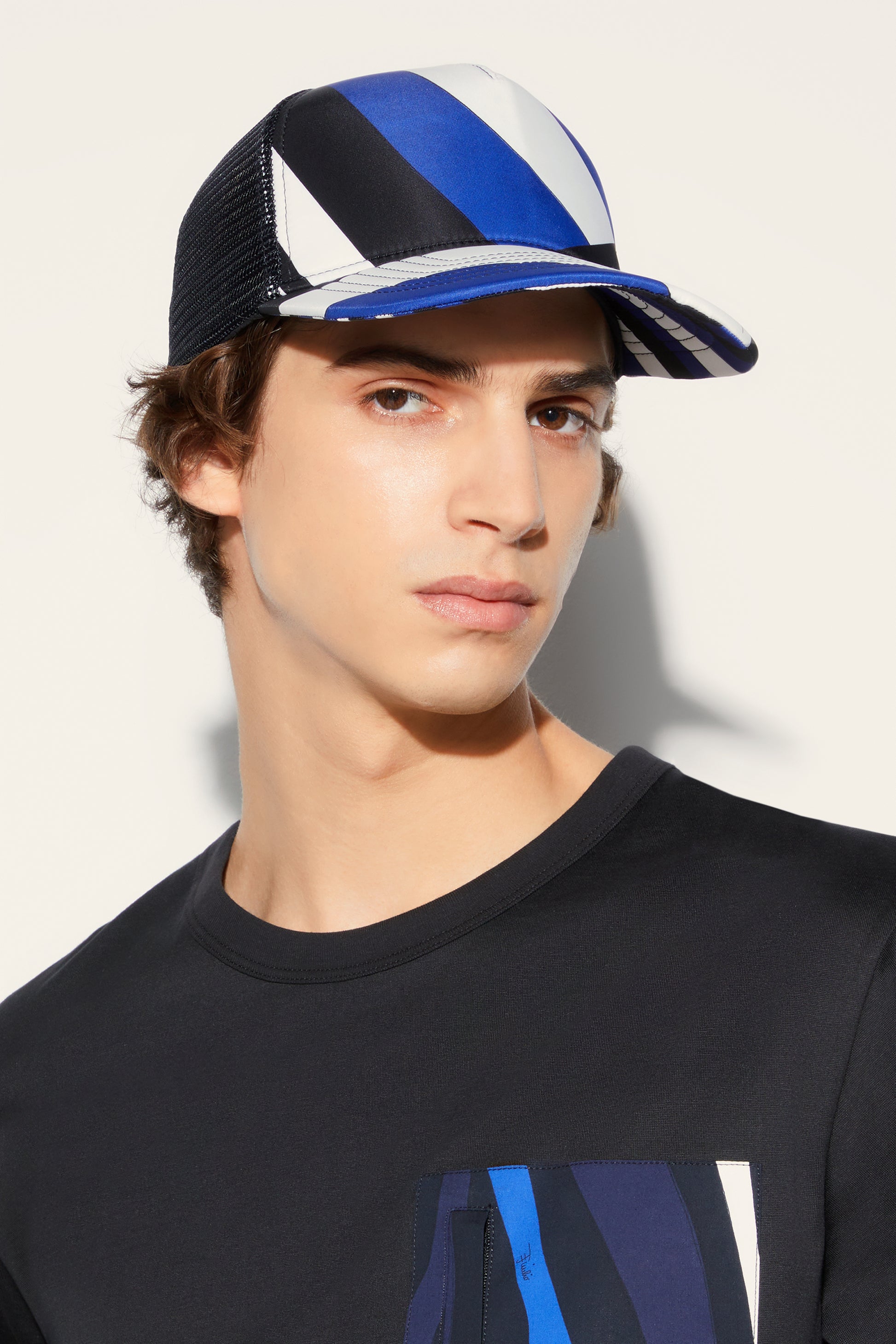 Iride-Print Mesh Cap View 2 - Pucci