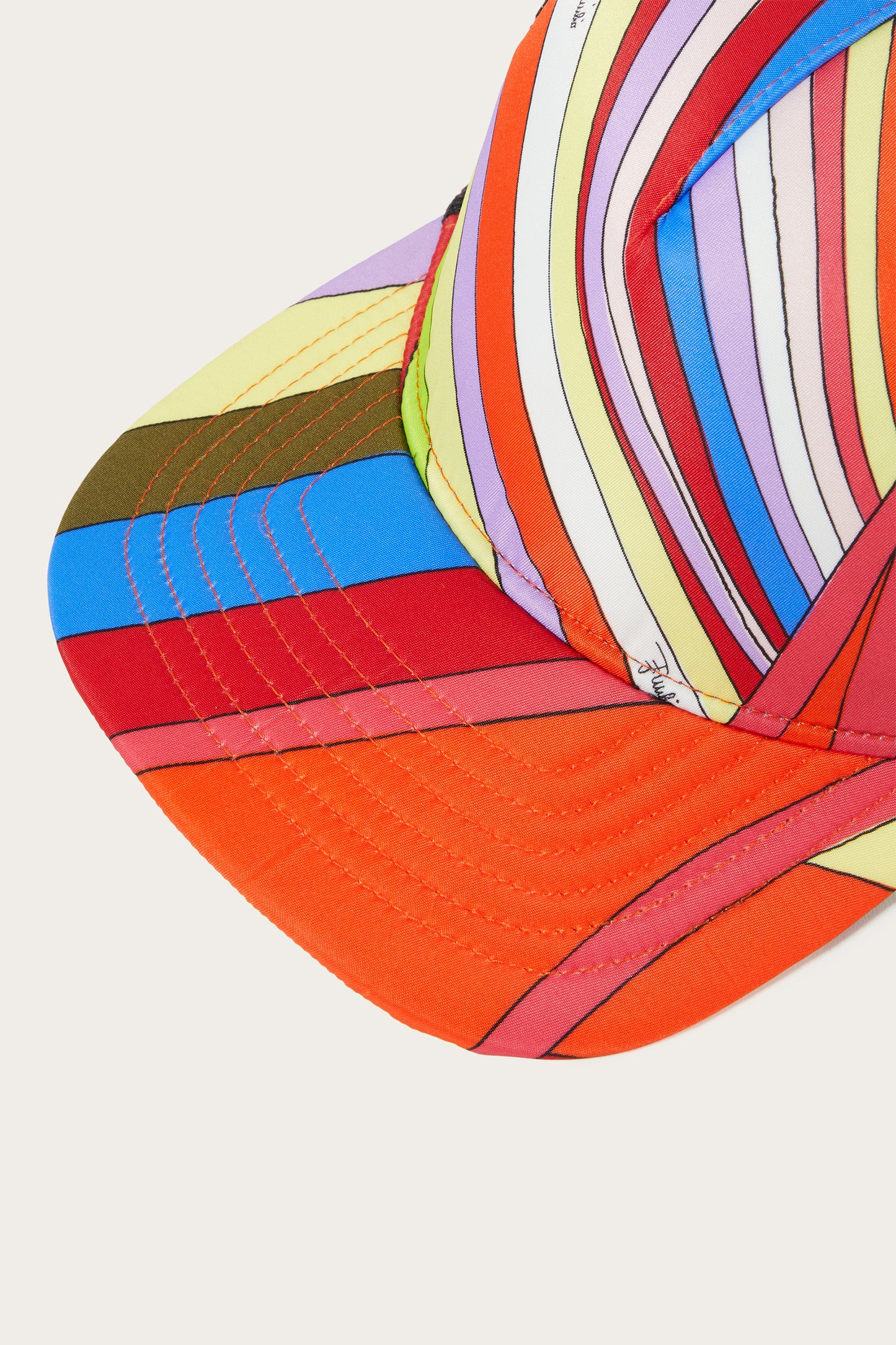 Iride-Print Mesh Cap View 3 - Pucci