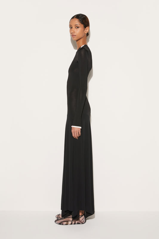 Long-Sleeve Long Dress View 3 - Pucci