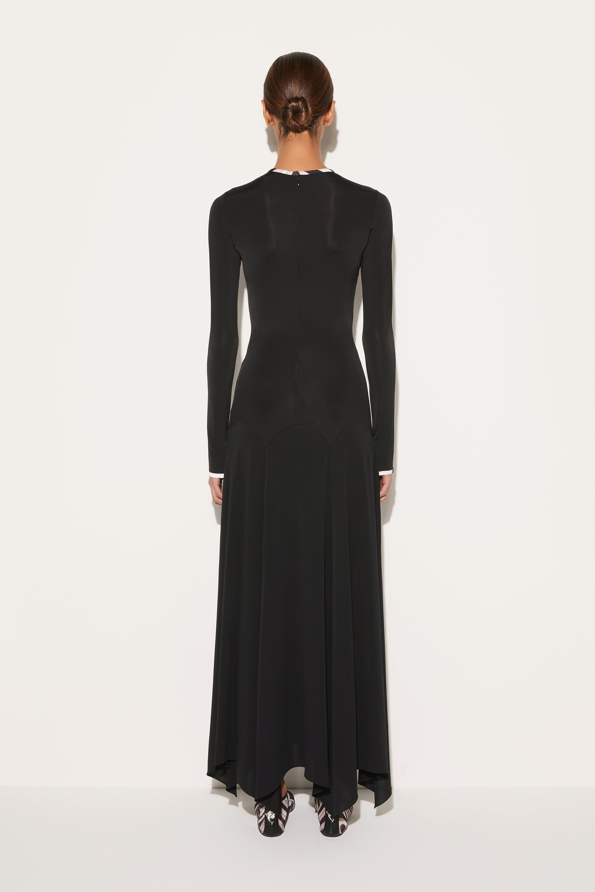 Long-Sleeve Long Dress View 4 - Pucci