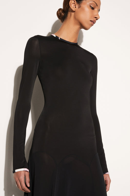 Long-Sleeve Long Dress View 5 - Pucci