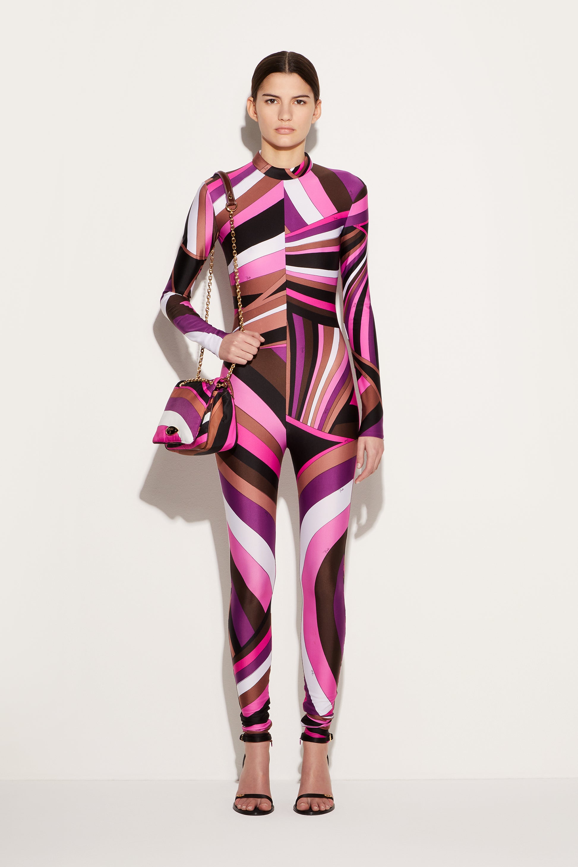 Iride-Print Catsuit View 2 - Pucci
