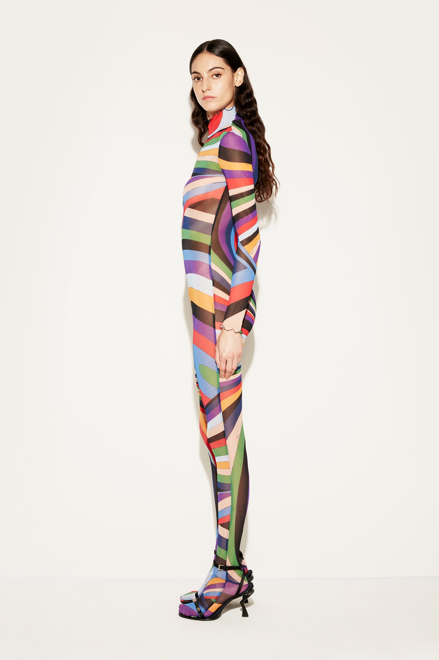 Iride-Print Catsuit View 3 - Pucci