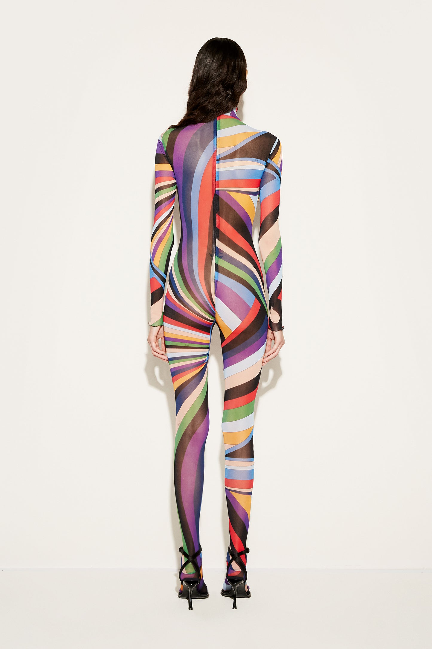 Iride-Print Catsuit View 4 - Pucci