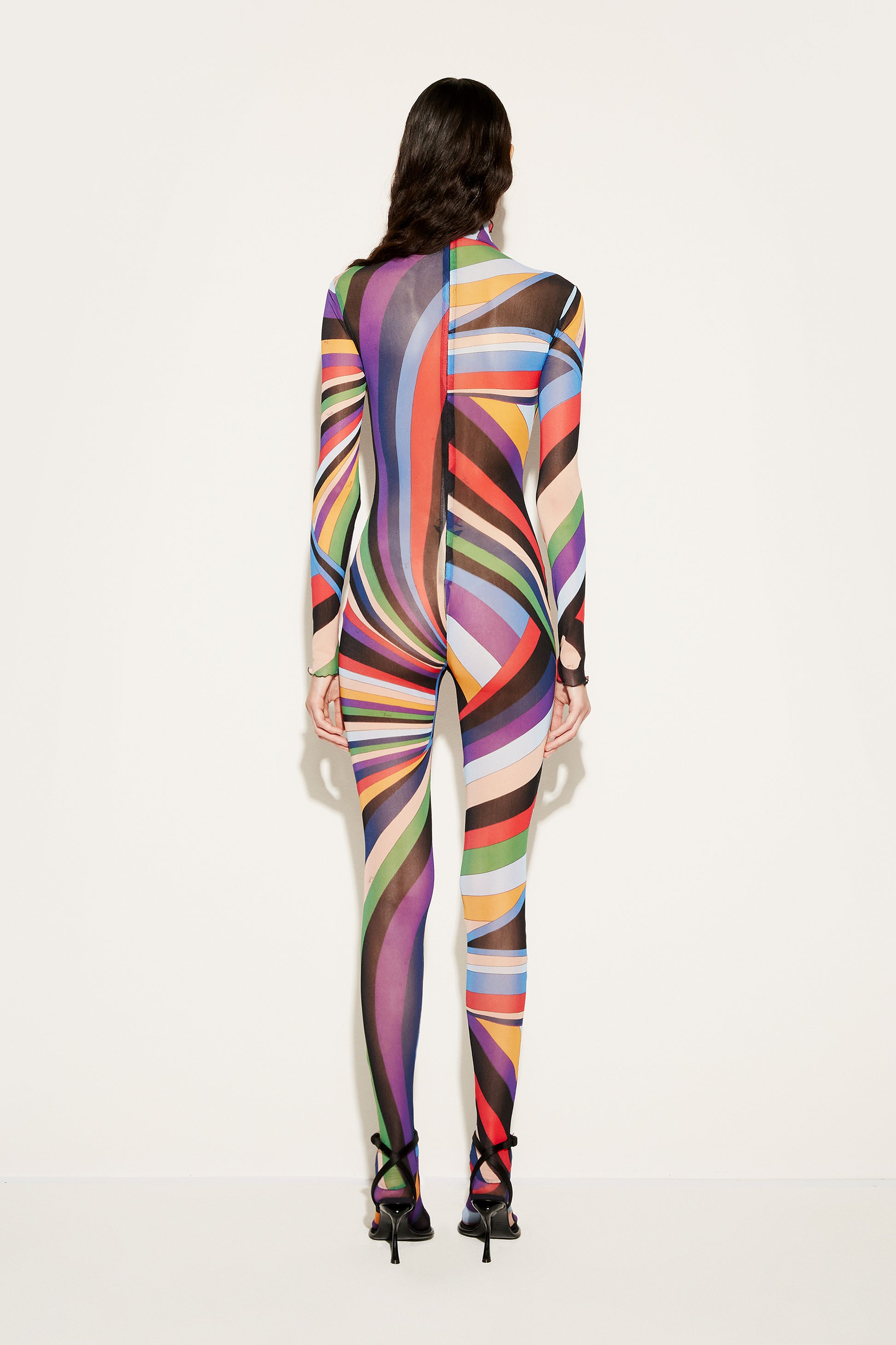Iride-Print Catsuit View 4 - Pucci