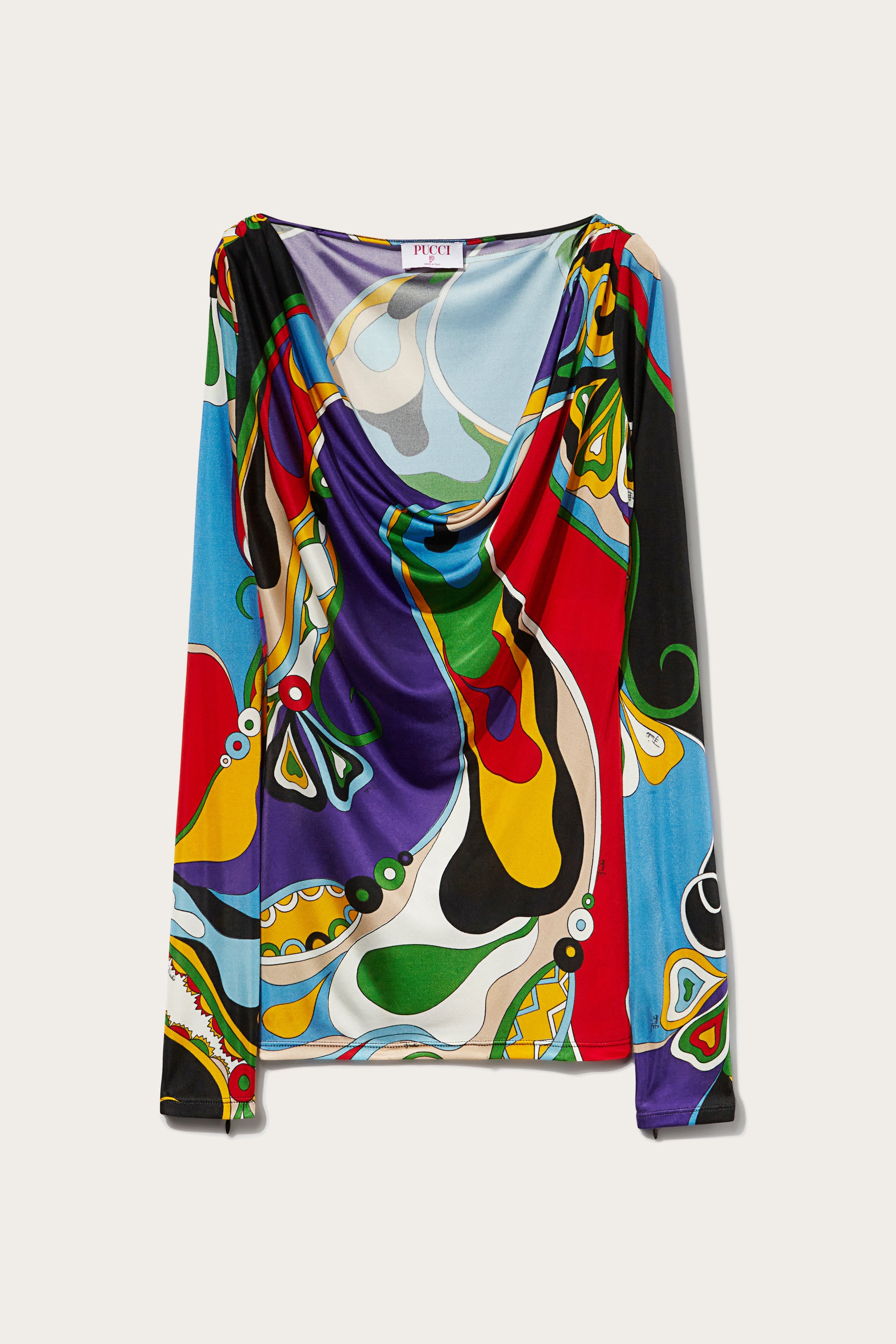 Orchidee-Print Top View 1 - Pucci