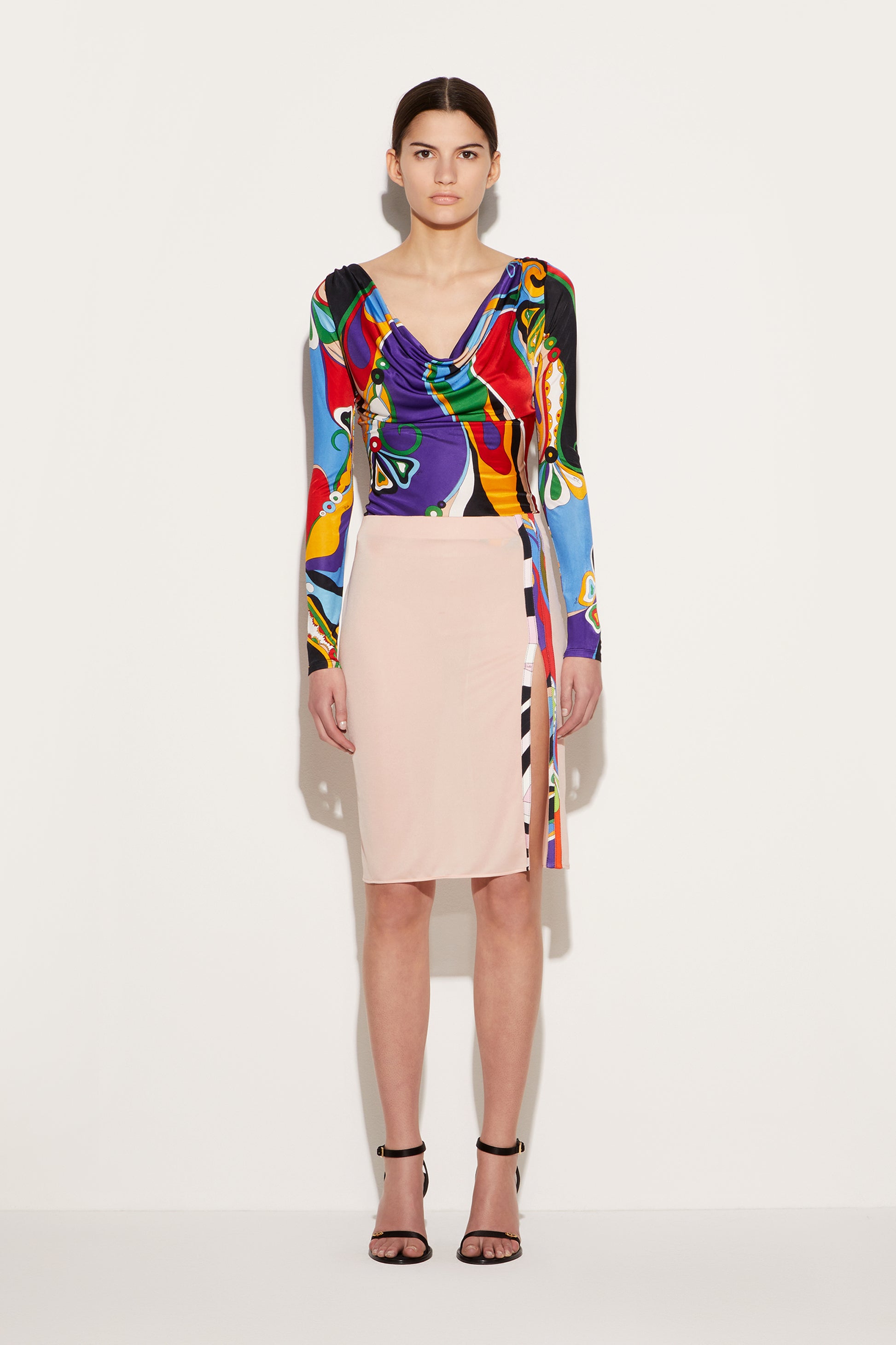 Orchidee-Print Top View 2 - Pucci