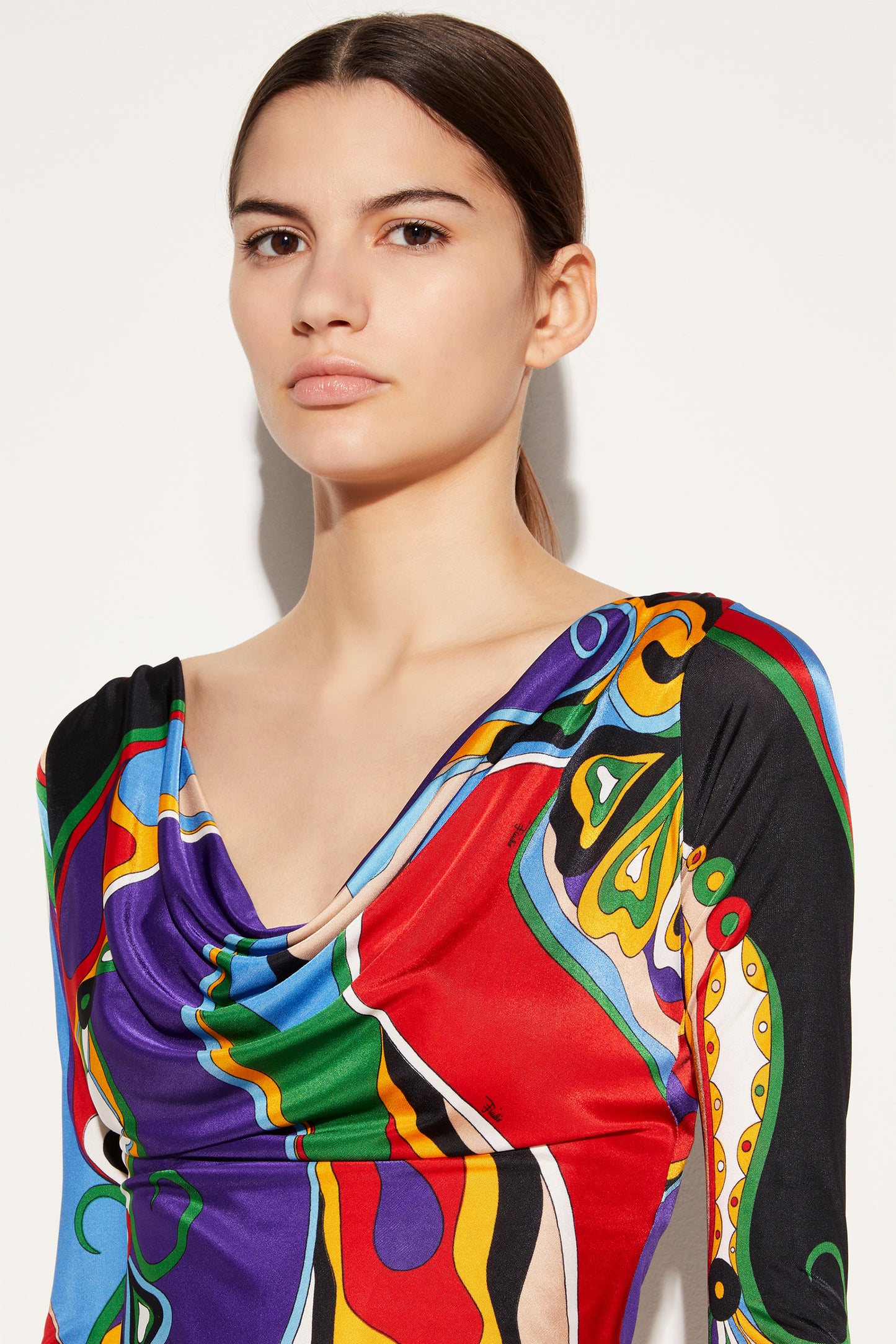 Orchidee-Print Top View 5 - Pucci