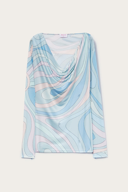Marmo-Print Top View 1 - Pucci
